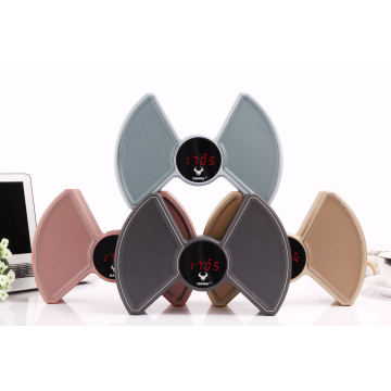 Haut-parleur sans fil portatif de Bluetooth de 20W Batterfly Design HiFi avec l&#39;alarme d&#39;horloge